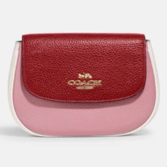 Coach Handbags - ✨🐹✨Coach Saddle Belt Bag In Colorblock